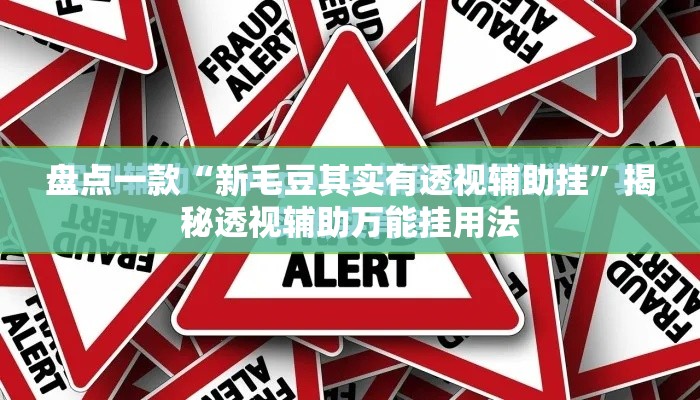 盘点一款“新毛豆其实有透视辅助挂”揭秘透视辅助万能挂用法