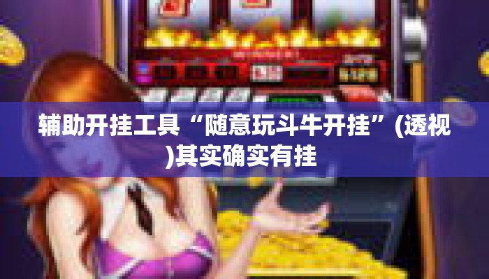 辅助开挂工具“随意玩斗牛开挂”(透视)其实确实有挂 