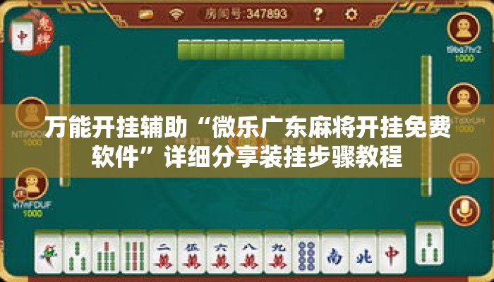 万能开挂辅助“微乐广东麻将开挂免费软件	”详细分享装挂步骤教程
