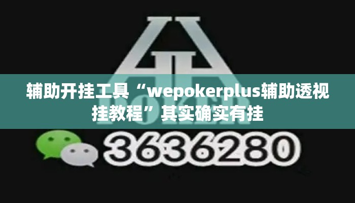辅助开挂工具“wepokerplus辅助透视挂教程”其实确实有挂