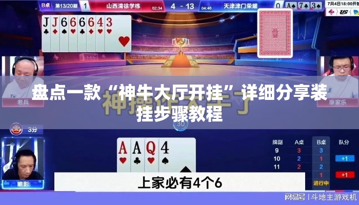 盘点一款“神牛大厅开挂”详细分享装挂步骤教程