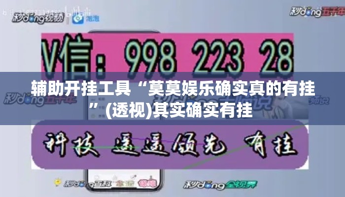 辅助开挂工具“莫莫娱乐确实真的有挂”(透视)其实确实有挂 