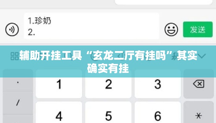 辅助开挂工具“玄龙二厅有挂吗	”其实确实有挂