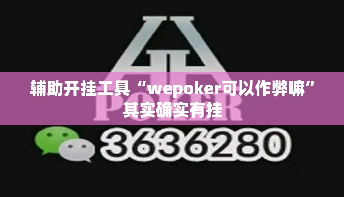 辅助开挂工具“wepoker可以作弊嘛	”其实确实有挂