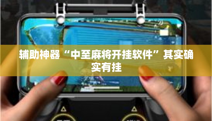 辅助神器“中至麻将开挂软件”其实确实有挂