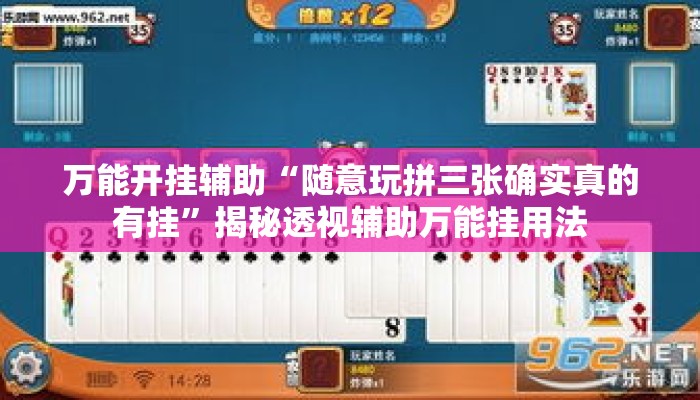 万能开挂辅助“随意玩拼三张确实真的有挂”揭秘透视辅助万能挂用法