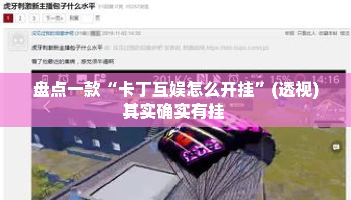 盘点一款“卡丁互娱怎么开挂”(透视)其实确实有挂 