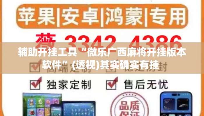 辅助开挂工具“微乐广西麻将开挂版本软件	”(透视)其实确实有挂 