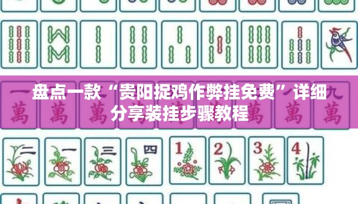 盘点一款“贵阳捉鸡作弊挂免费”详细分享装挂步骤教程