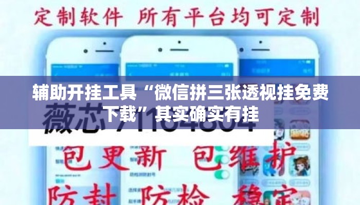 辅助开挂工具“微信拼三张透视挂免费下载	”其实确实有挂