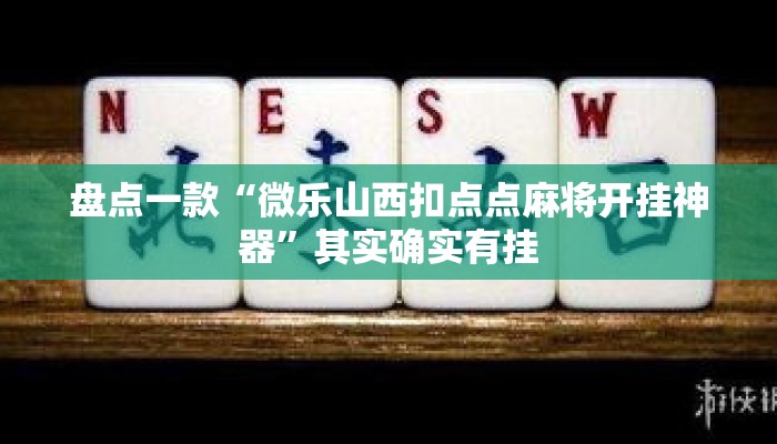 盘点一款“微乐山西扣点点麻将开挂神器”其实确实有挂