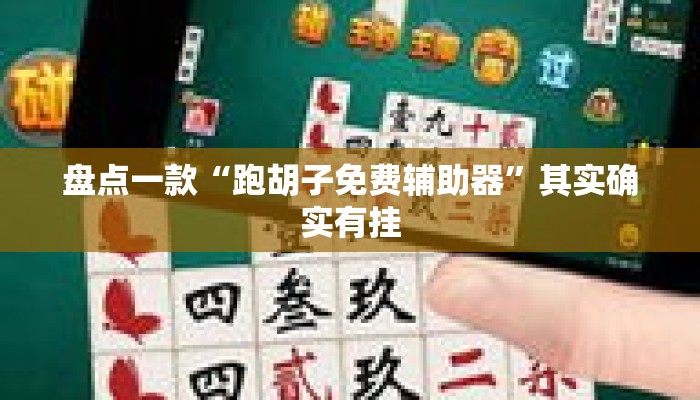 盘点一款“跑胡子免费辅助器”其实确实有挂