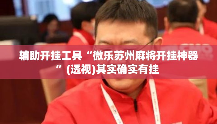 辅助开挂工具“微乐苏州麻将开挂神器	”(透视)其实确实有挂 
