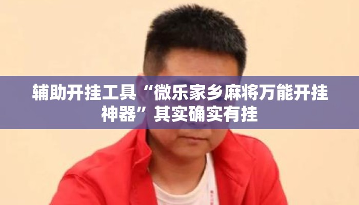 辅助开挂工具“微乐家乡麻将万能开挂神器”其实确实有挂