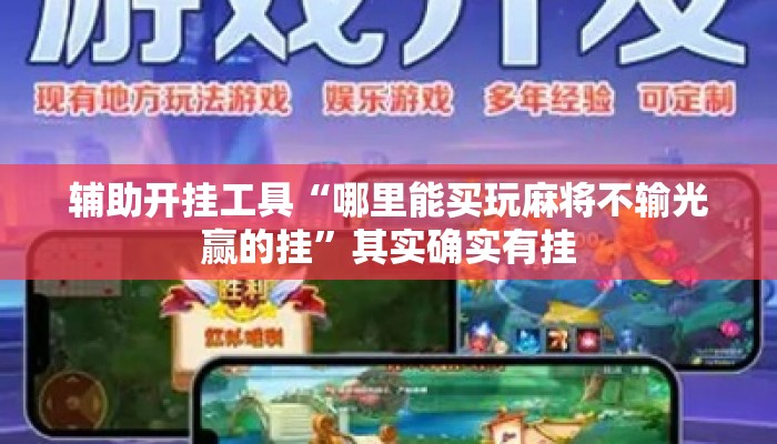 辅助开挂工具“哪里能买玩麻将不输光赢的挂	”其实确实有挂