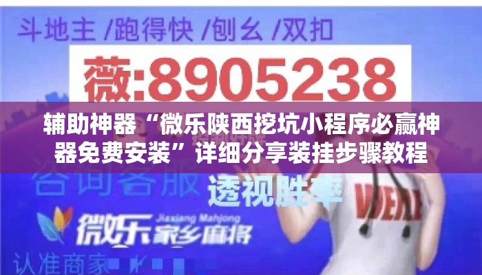 辅助神器“微乐陕西挖坑小程序必赢神器免费安装	”详细分享装挂步骤教程