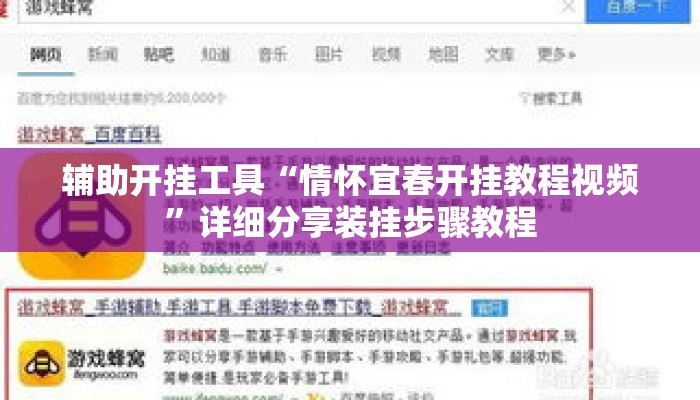 辅助开挂工具“情怀宜春开挂教程视频”详细分享装挂步骤教程