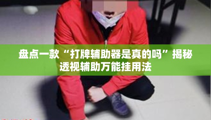 盘点一款“打牌辅助器是真的吗	”揭秘透视辅助万能挂用法