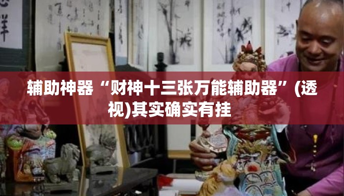 辅助神器“财神十三张万能辅助器	”(透视)其实确实有挂 