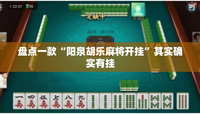盘点一款“阳泉胡乐麻将开挂	”其实确实有挂