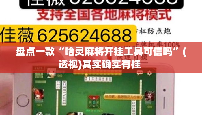 盘点一款“哈灵麻将开挂工具可信吗	”(透视)其实确实有挂 