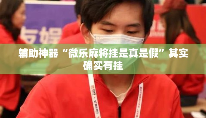 辅助神器“微乐麻将挂是真是假	”其实确实有挂