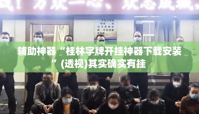 辅助神器“桂林字牌开挂神器下载安装”(透视)其实确实有挂 