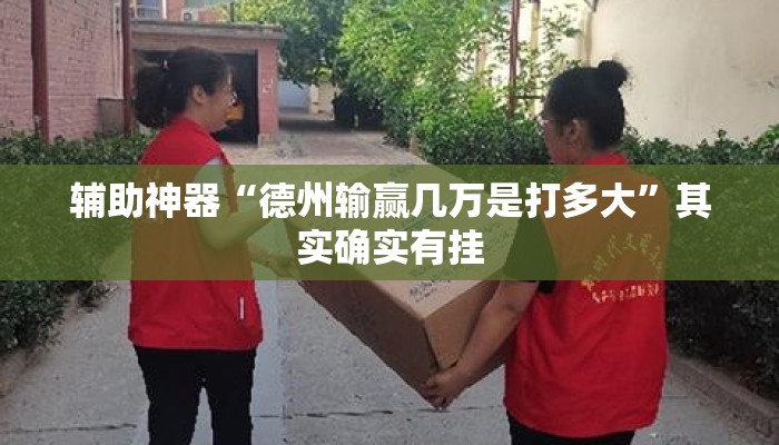 辅助神器“德州输赢几万是打多大	”其实确实有挂