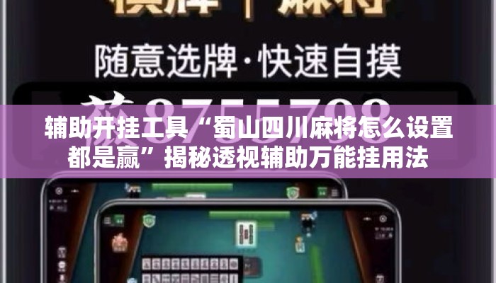 辅助开挂工具“蜀山四川麻将怎么设置都是赢”揭秘透视辅助万能挂用法
