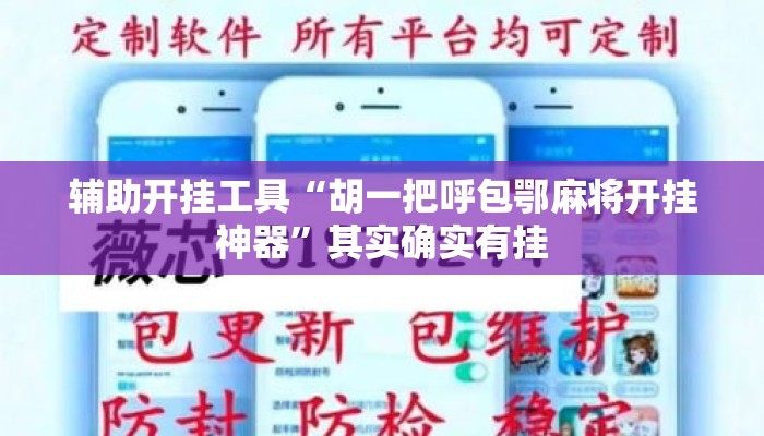 辅助开挂工具“胡一把呼包鄂麻将开挂神器”其实确实有挂