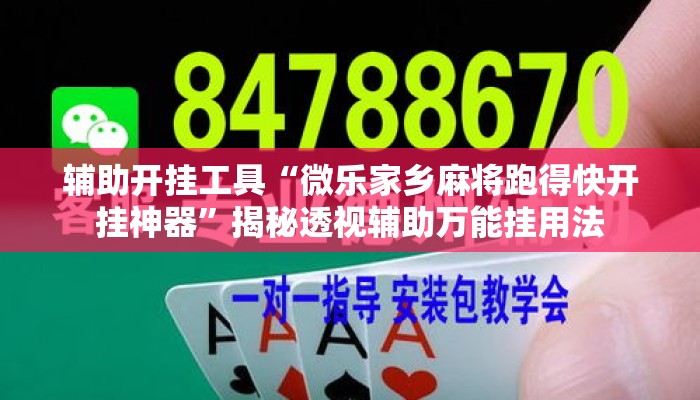 辅助开挂工具“微乐家乡麻将跑得快开挂神器”揭秘透视辅助万能挂用法