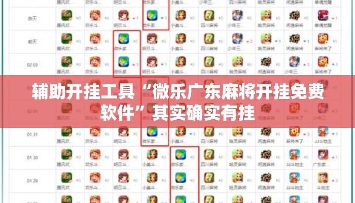 辅助开挂工具“微乐广东麻将开挂免费软件	”其实确实有挂
