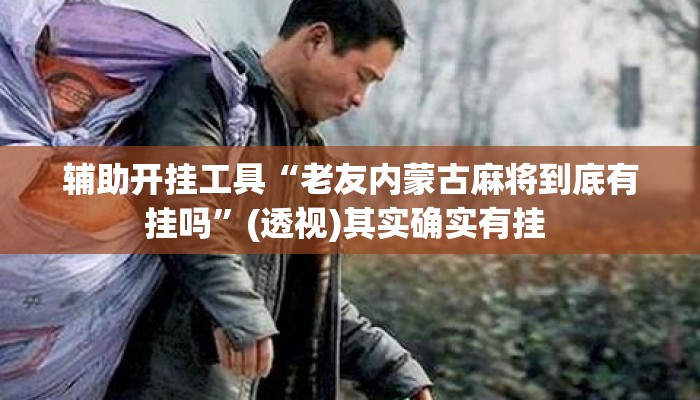 辅助开挂工具“老友内蒙古麻将到底有挂吗”(透视)其实确实有挂 