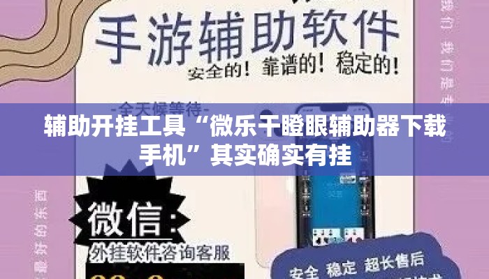 辅助开挂工具“微乐干瞪眼辅助器下载手机”其实确实有挂
