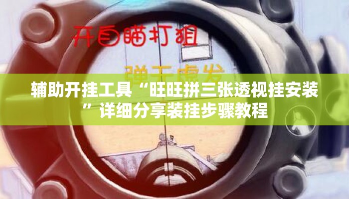 辅助开挂工具“旺旺拼三张透视挂安装”详细分享装挂步骤教程