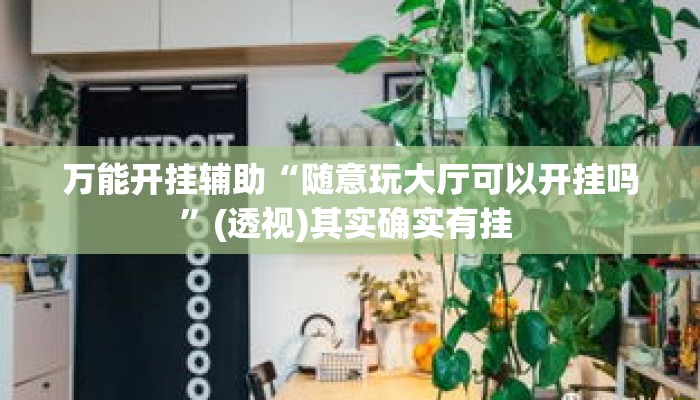 万能开挂辅助“随意玩大厅可以开挂吗”(透视)其实确实有挂 