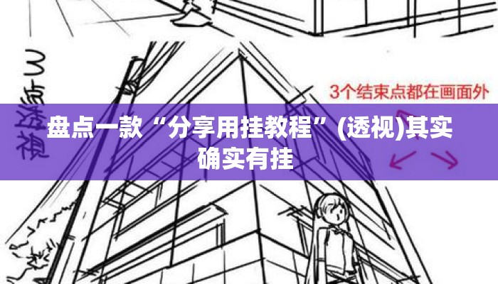盘点一款“分享用挂教程	”(透视)其实确实有挂 