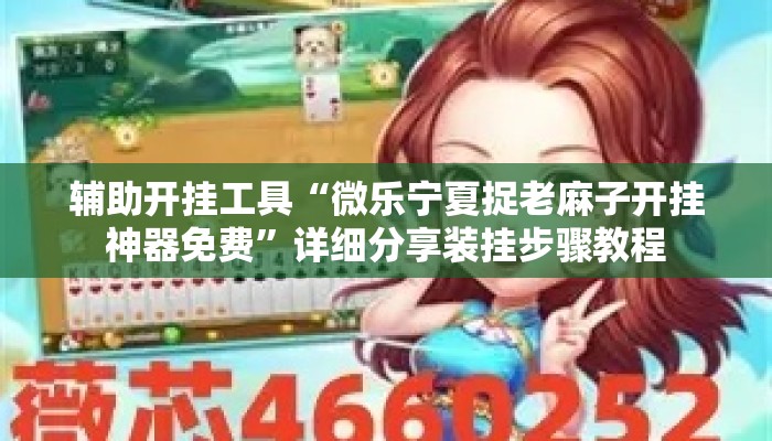 辅助开挂工具“微乐宁夏捉老麻子开挂神器免费”详细分享装挂步骤教程
