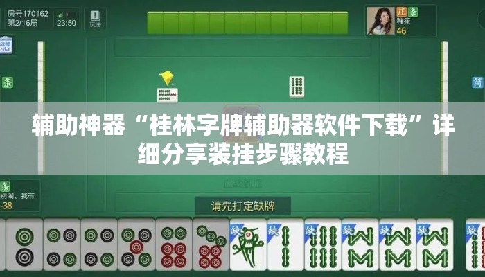 辅助神器“桂林字牌辅助器软件下载	”详细分享装挂步骤教程