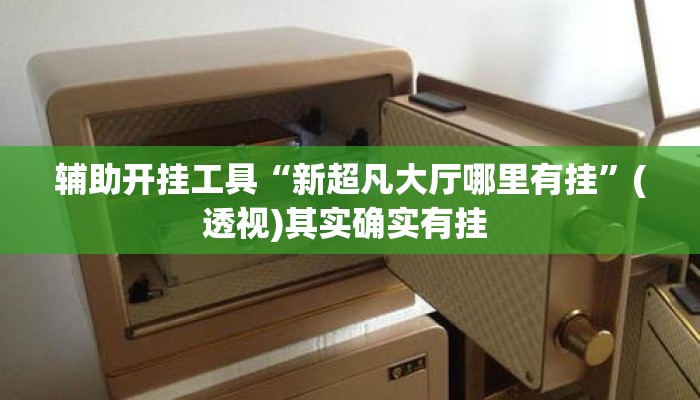 辅助开挂工具“新超凡大厅哪里有挂”(透视)其实确实有挂 