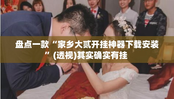 盘点一款“家乡大贰开挂神器下载安装	”(透视)其实确实有挂 