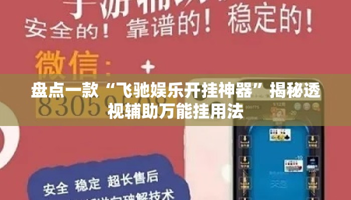 盘点一款“飞驰娱乐开挂神器”揭秘透视辅助万能挂用法
