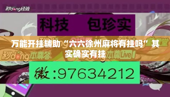 万能开挂辅助“六六徐州麻将有挂吗”其实确实有挂