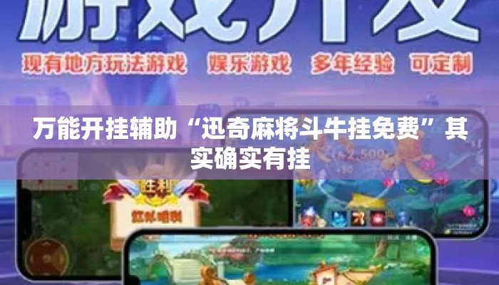 万能开挂辅助“迅奇麻将斗牛挂免费	”其实确实有挂