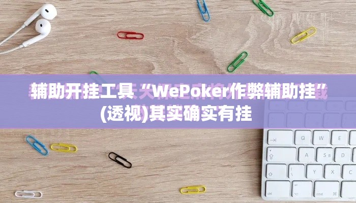 辅助开挂工具“WePoker作弊辅助挂”(透视)其实确实有挂 