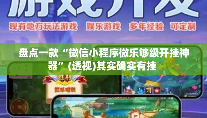 盘点一款“微信小程序微乐够级开挂神器”(透视)其实确实有挂 