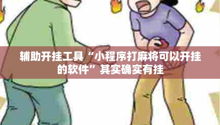 辅助开挂工具“小程序打麻将可以开挂的软件”其实确实有挂