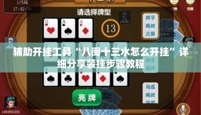 辅助开挂工具“八闽十三水怎么开挂	”详细分享装挂步骤教程