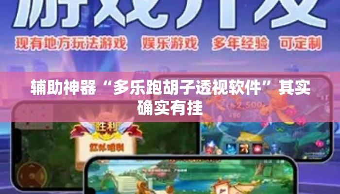 辅助神器“多乐跑胡子透视软件”其实确实有挂