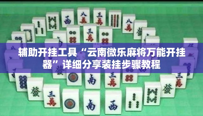 辅助开挂工具“云南微乐麻将万能开挂器”详细分享装挂步骤教程